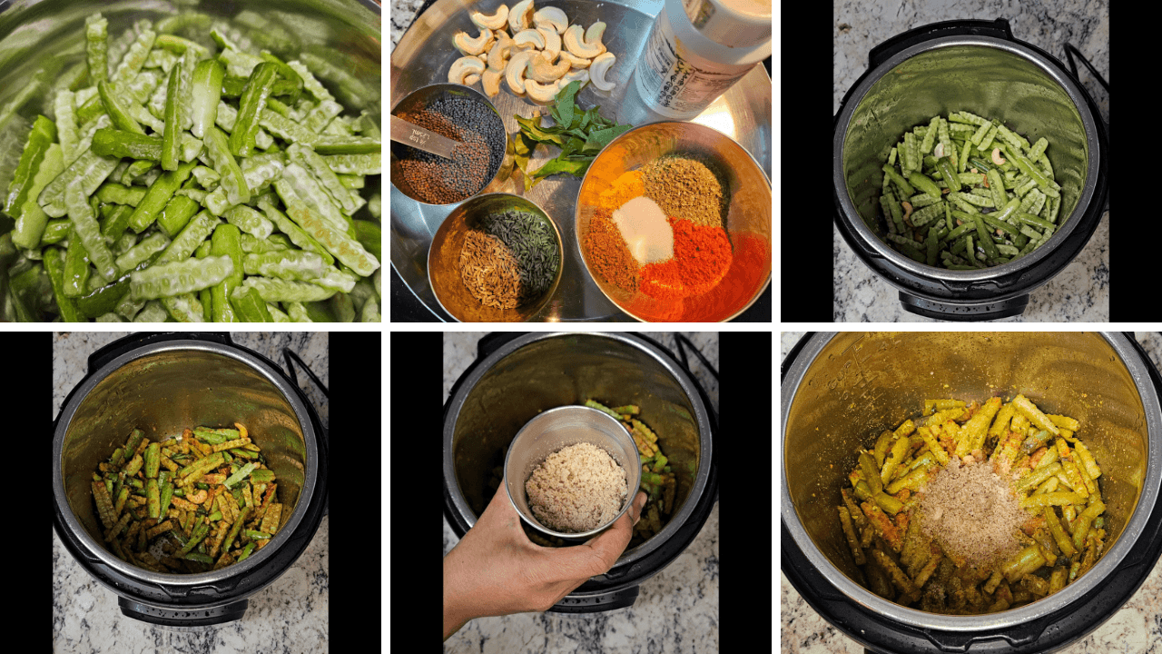 dondakaya curry instant pot
